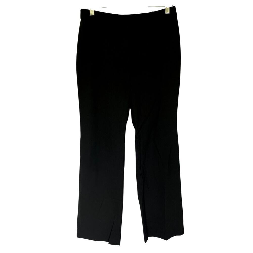 Ann‎ Taylor LOFT Julie Dress Pants 4P Black Women Straight Leg Business Casual